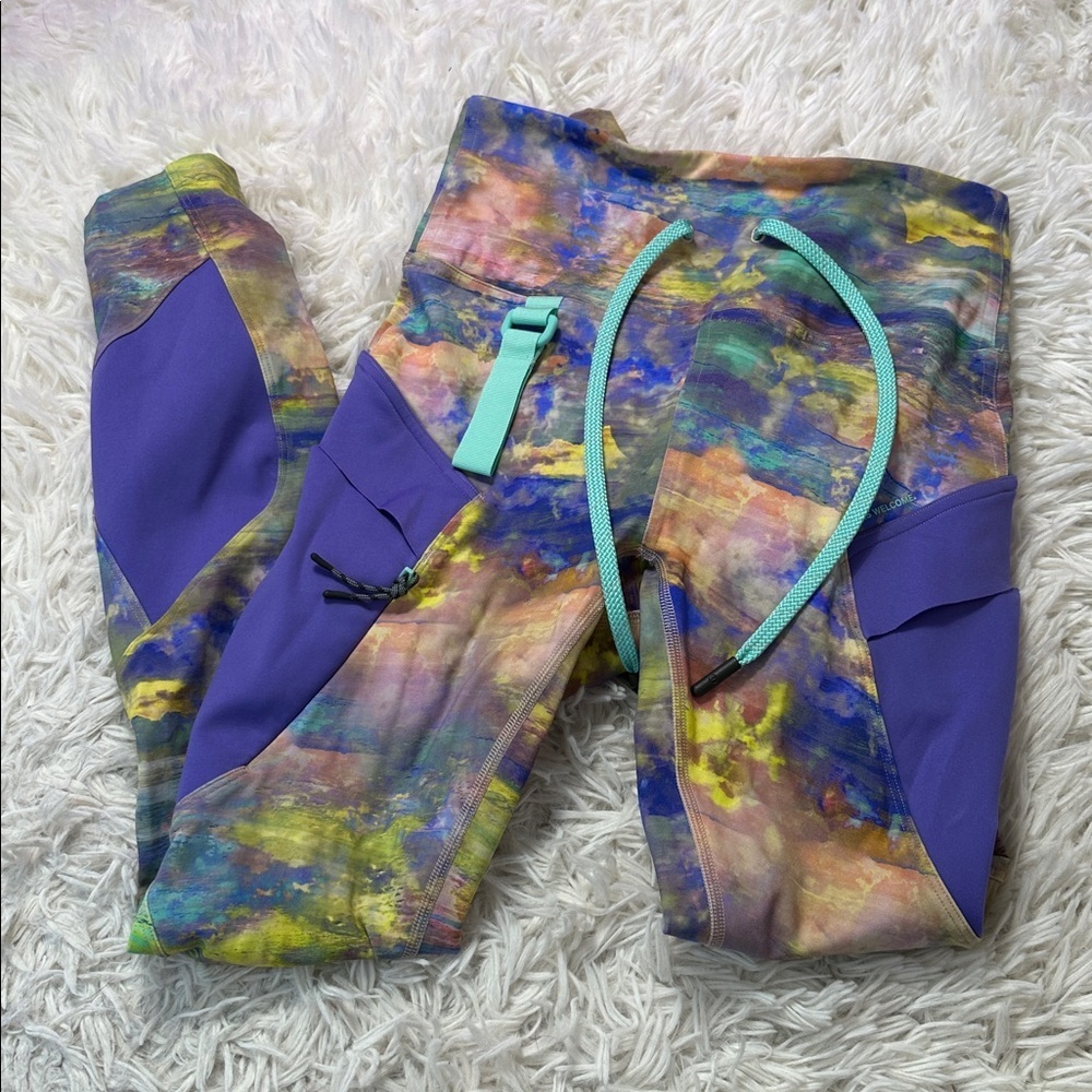 Lululemon Cargo Super-High-Rise Hiking Tight 25" Altered Nature Multi